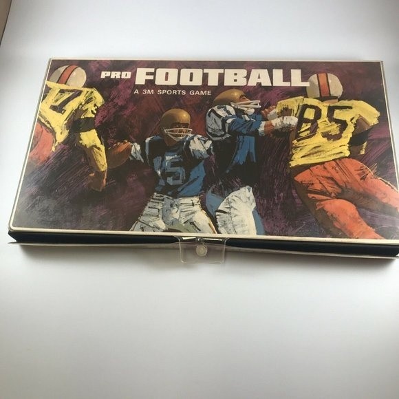 Pro Football Game By 3M Brand Sports Games 1966 - Picture 1 of 5